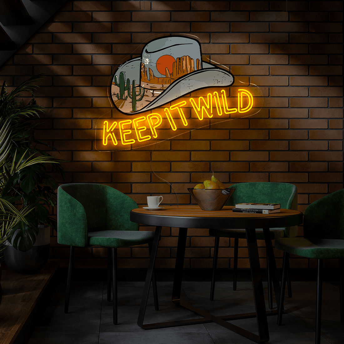 Keep It Wild Artwork Neon Sign