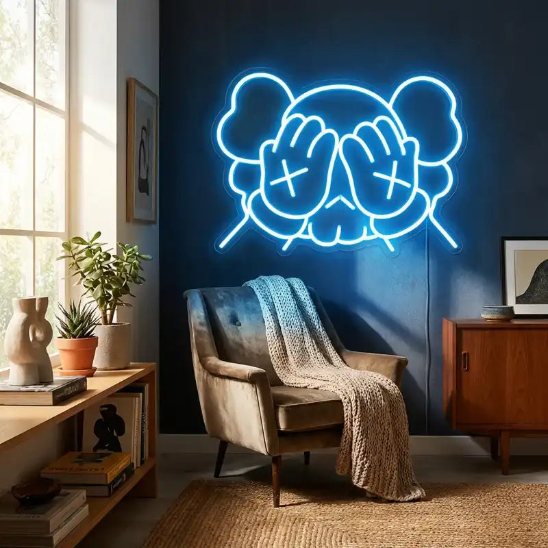Custom Pirate Skull LED Neon Sign with Clear Acrylic Backing for Game Rooms, Bars, Man Caves and Party Decor（副本）